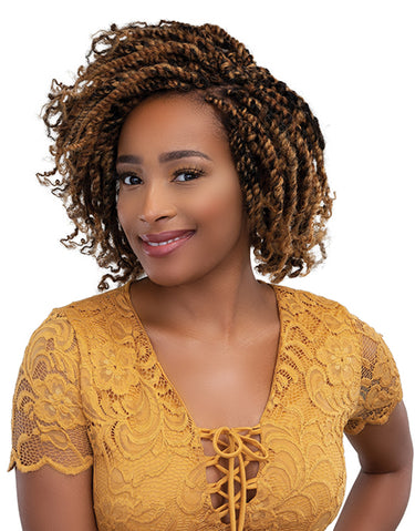 JANET COLLECTION 2X Kinky Natural Afro Bulk Braiding Hair 12